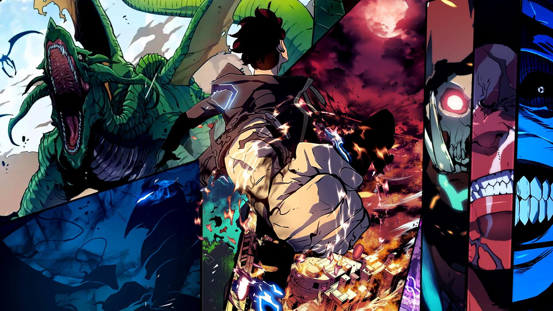 Anime Solo Leveling Sung Jin Woo 2k