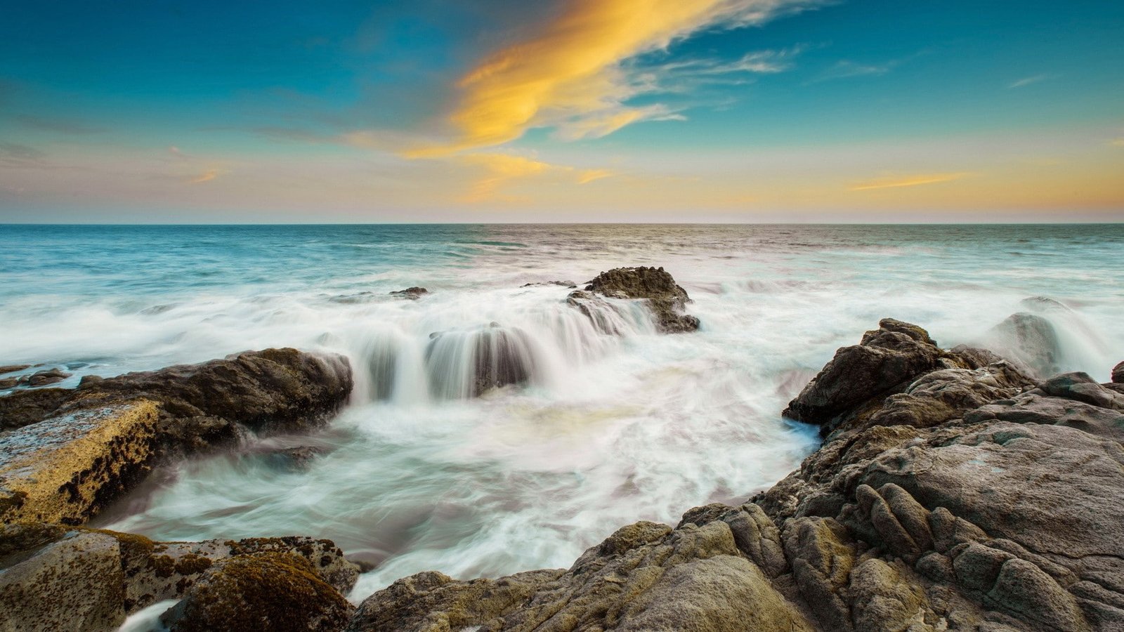 beach horizon sky sea water beauty in nature scenics 2k