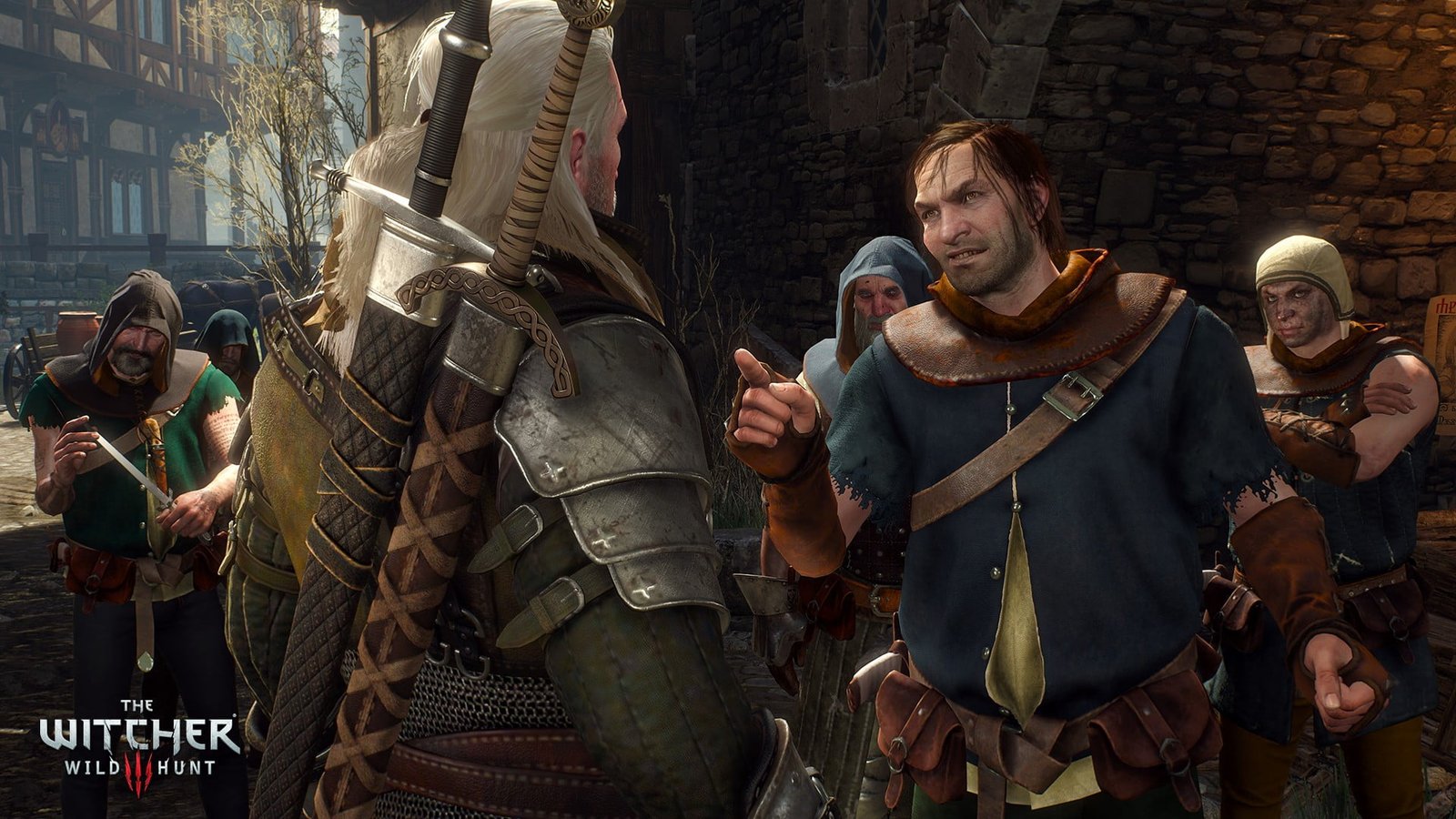 black and brown leather golf bag The Witcher 3 Wild Hunt Geralt of Rivia 2k