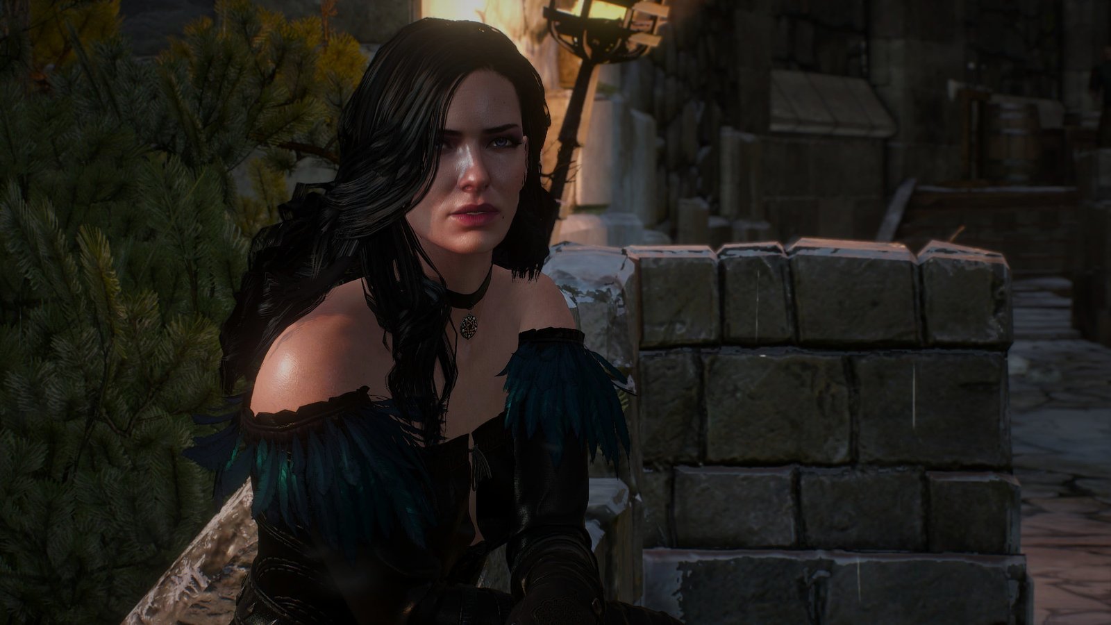 black haired woman in dress digital wallpaper The Witcher 3 Wild Hunt 2k