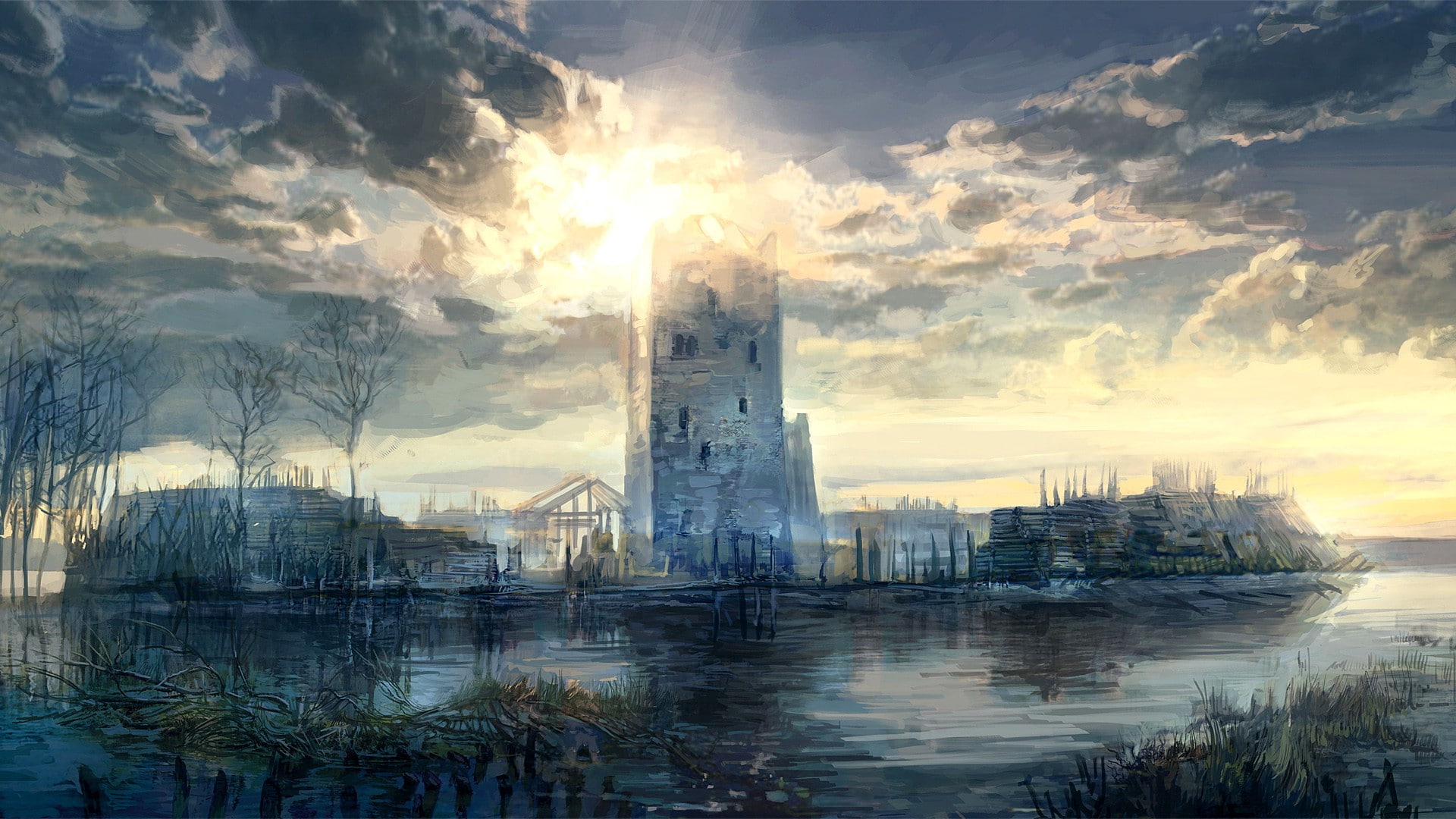 concept art video games The Witcher 2k