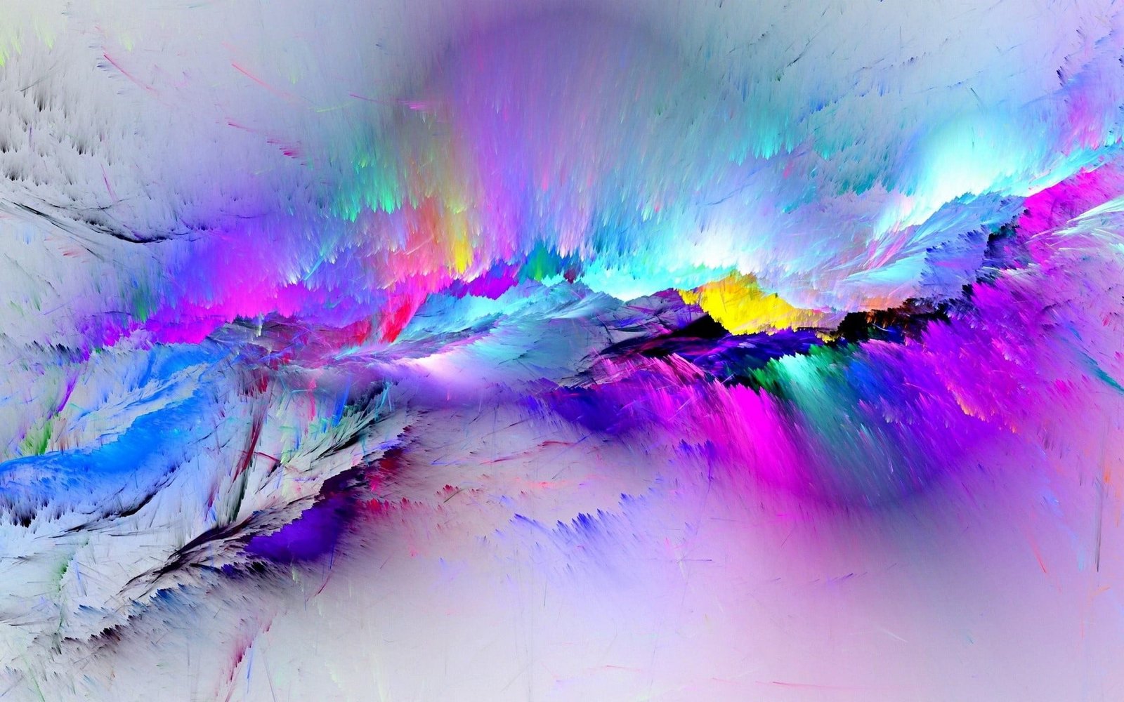 multicolored digital wallapper abstract painting colorful 2k