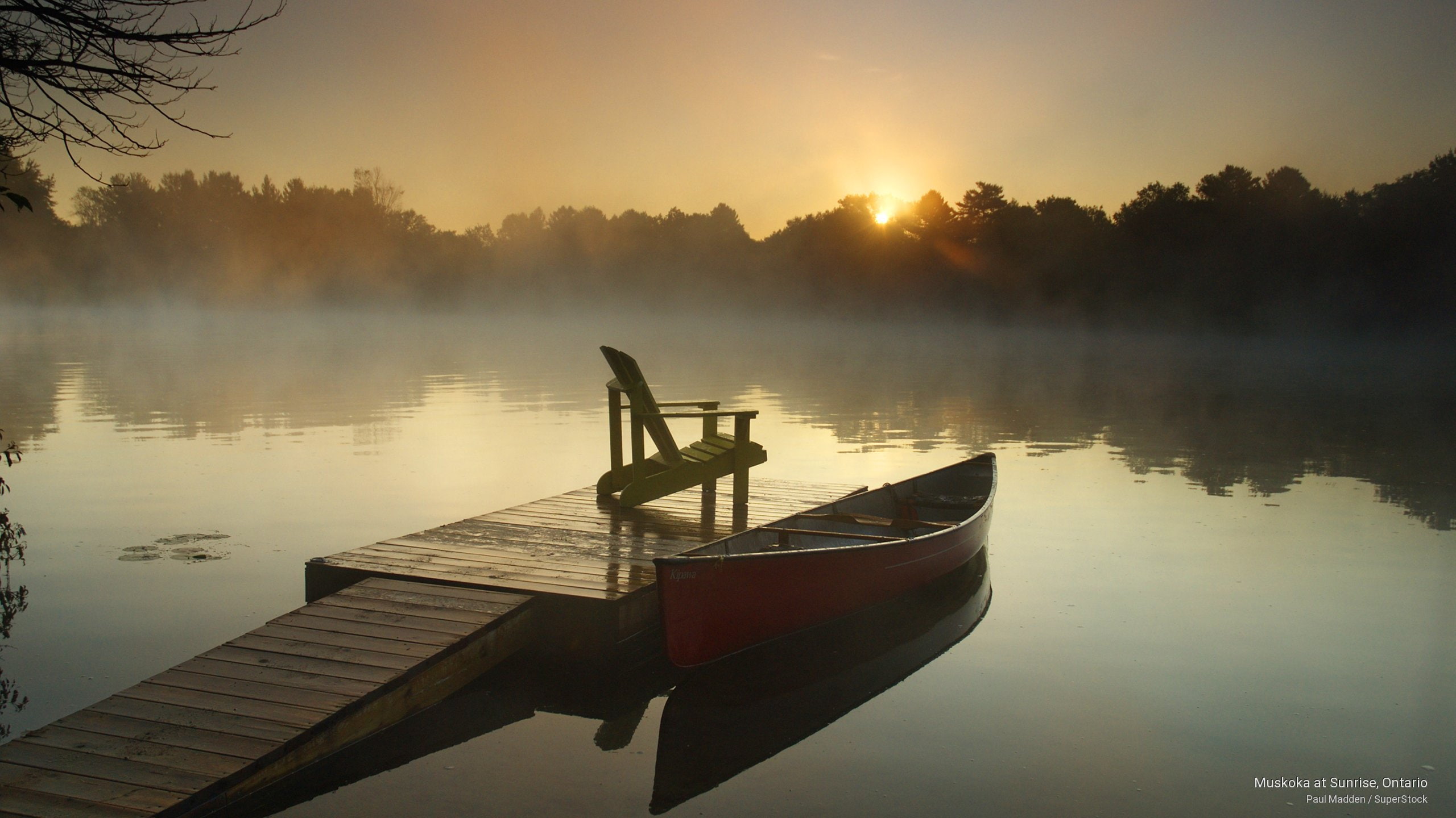 Muskoka at Sunrise Ontario Nature 2k
