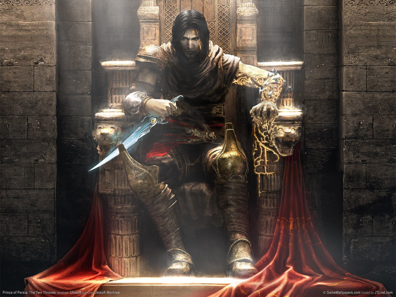 Prince of Persia digital wallpaper The Two Thrones 2k