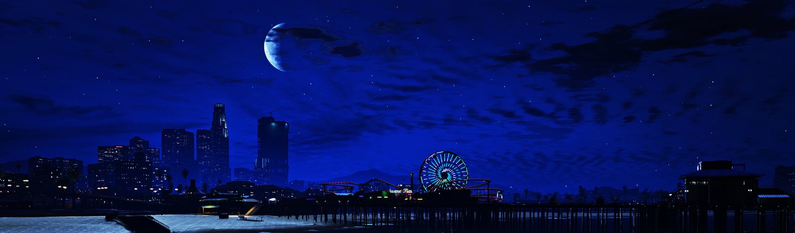 silhouette of buildings at night wallpaper landscape city the 2k 4k