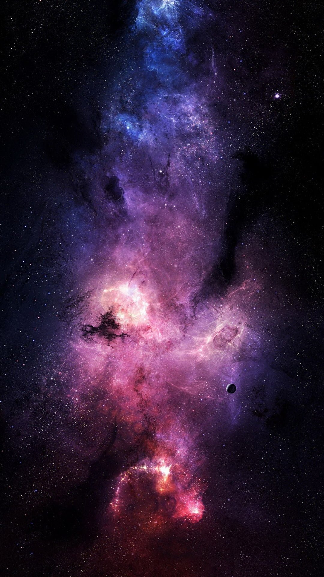 space vertical night star astronomy sky galaxy