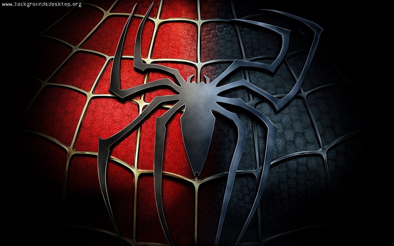 spiderman computer backgrounds red indoors black background 2k