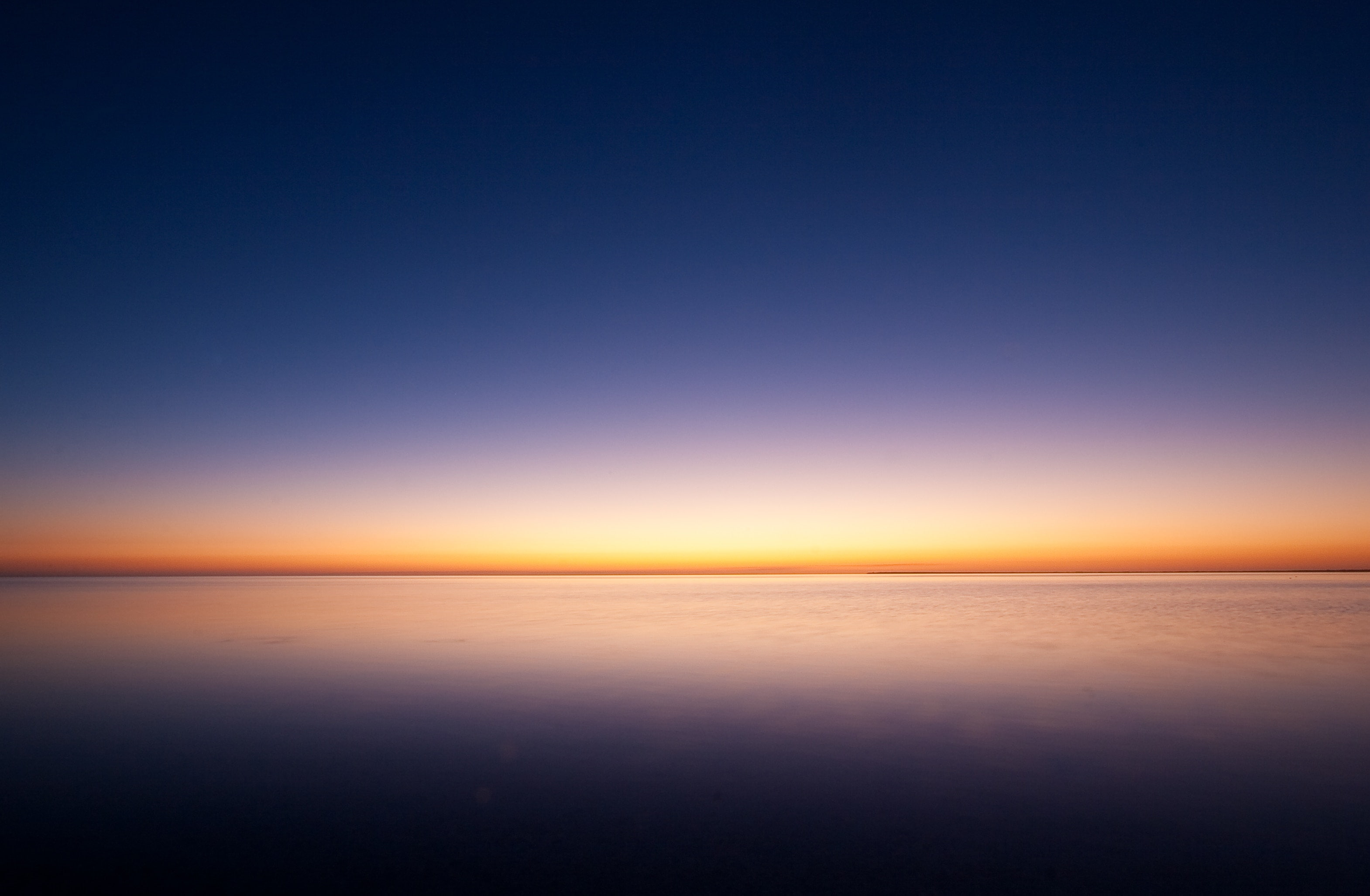 sunrise ocean minimalism minimalist hd nature simple background 2k