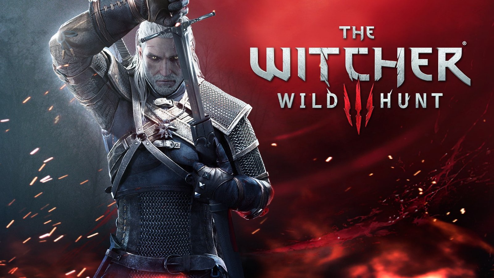 The Witcher 3 Wild Hunt game sword armor Warrior beard Andrzej Sapkowski 2k