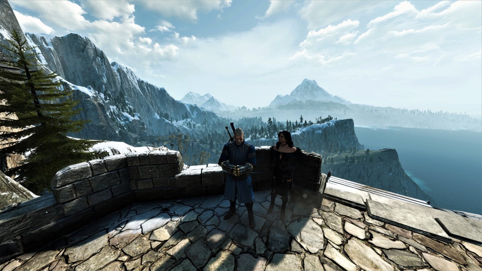 The Witcher 3 Wild Hunt Geralt of Rivia Yennefer Vengerberg 2k