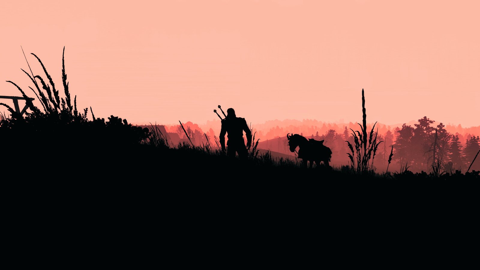 The Witcher 3 Wild Hunt video game art RPG 2k 4k