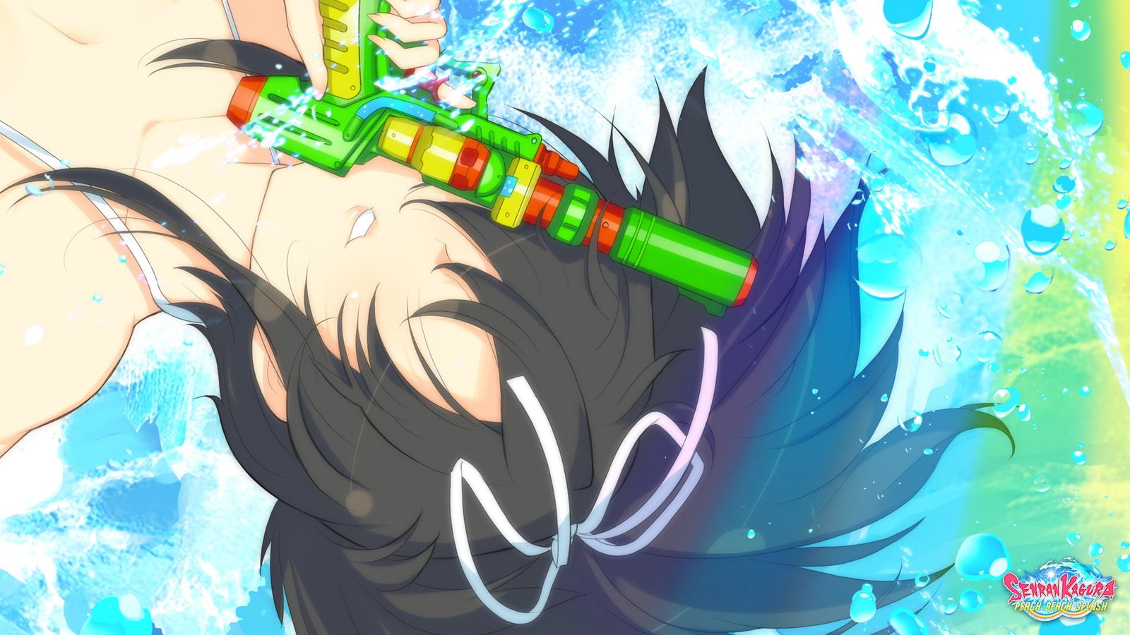 Video Game SENRAN KAGURA Peach Beach Splash 2k