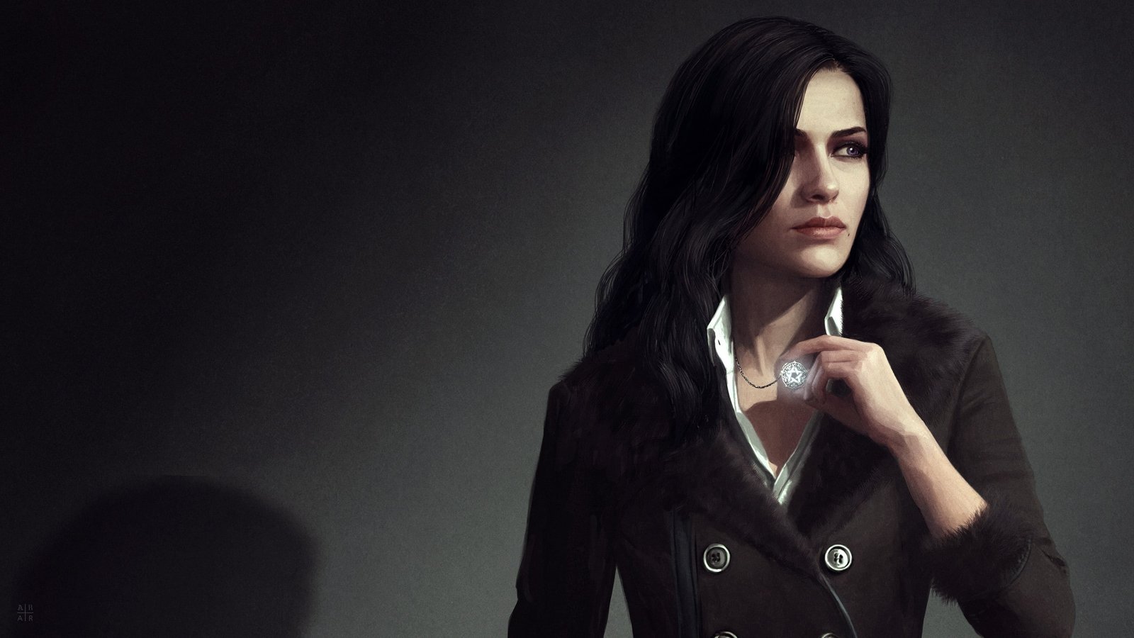 Yennefer of Vengerberg digital art The Witcher 3 Wild Hunt 2k