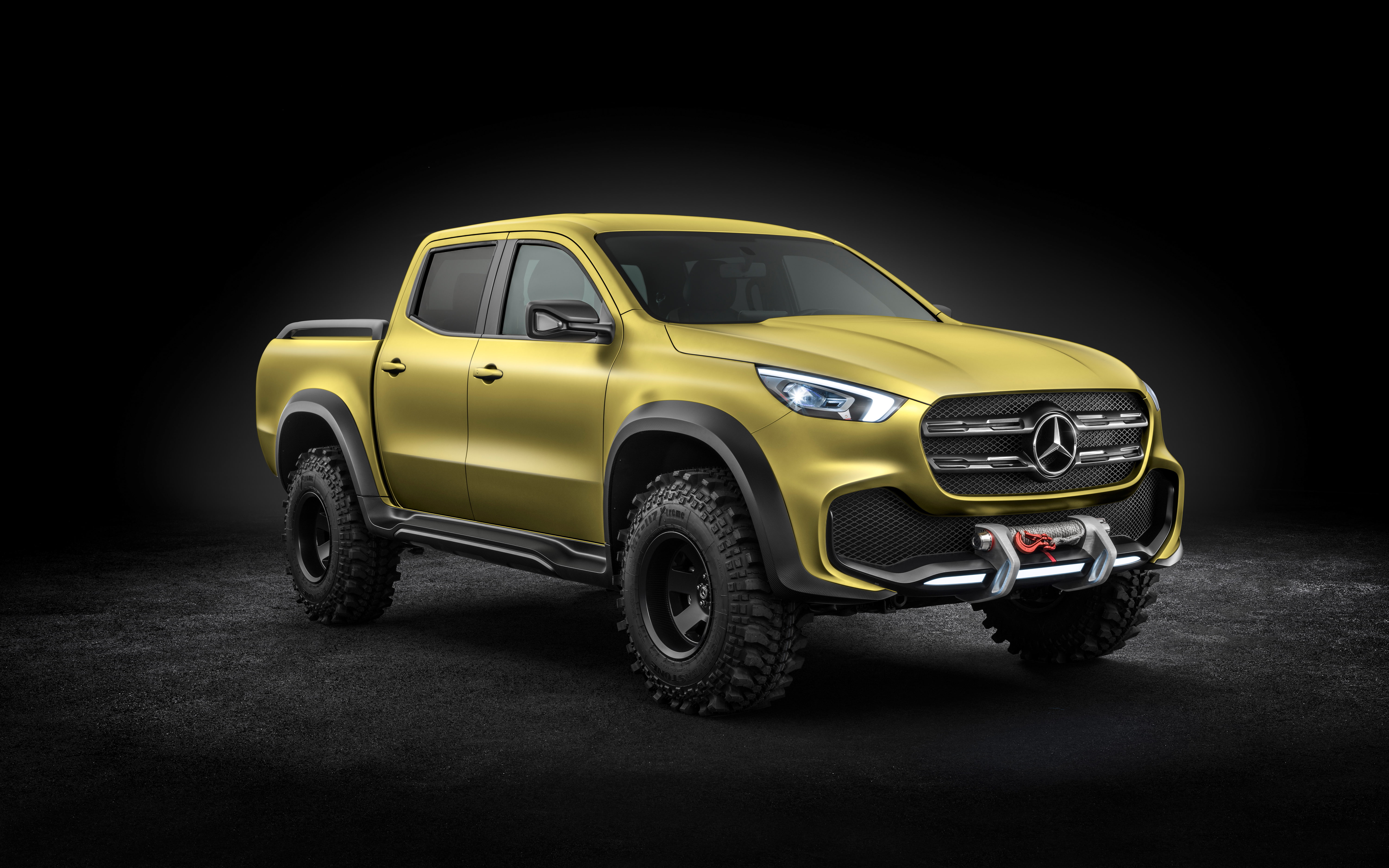 Mercedes Benz Class Pickup Concept 2k 4k 5k