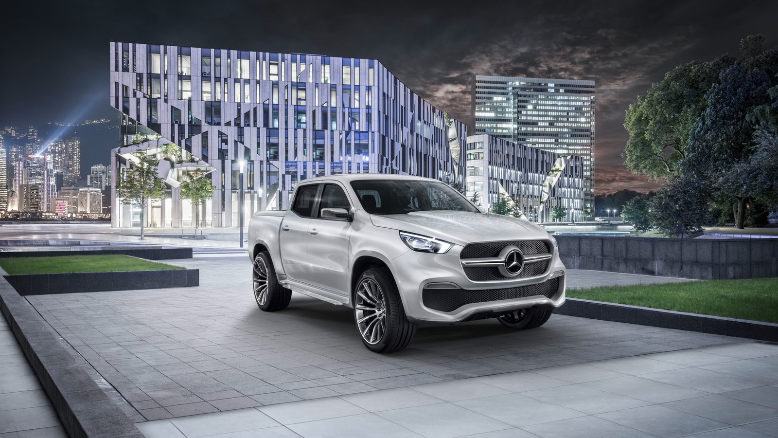 benz class mercedes pickup truck 2k 4k 5k