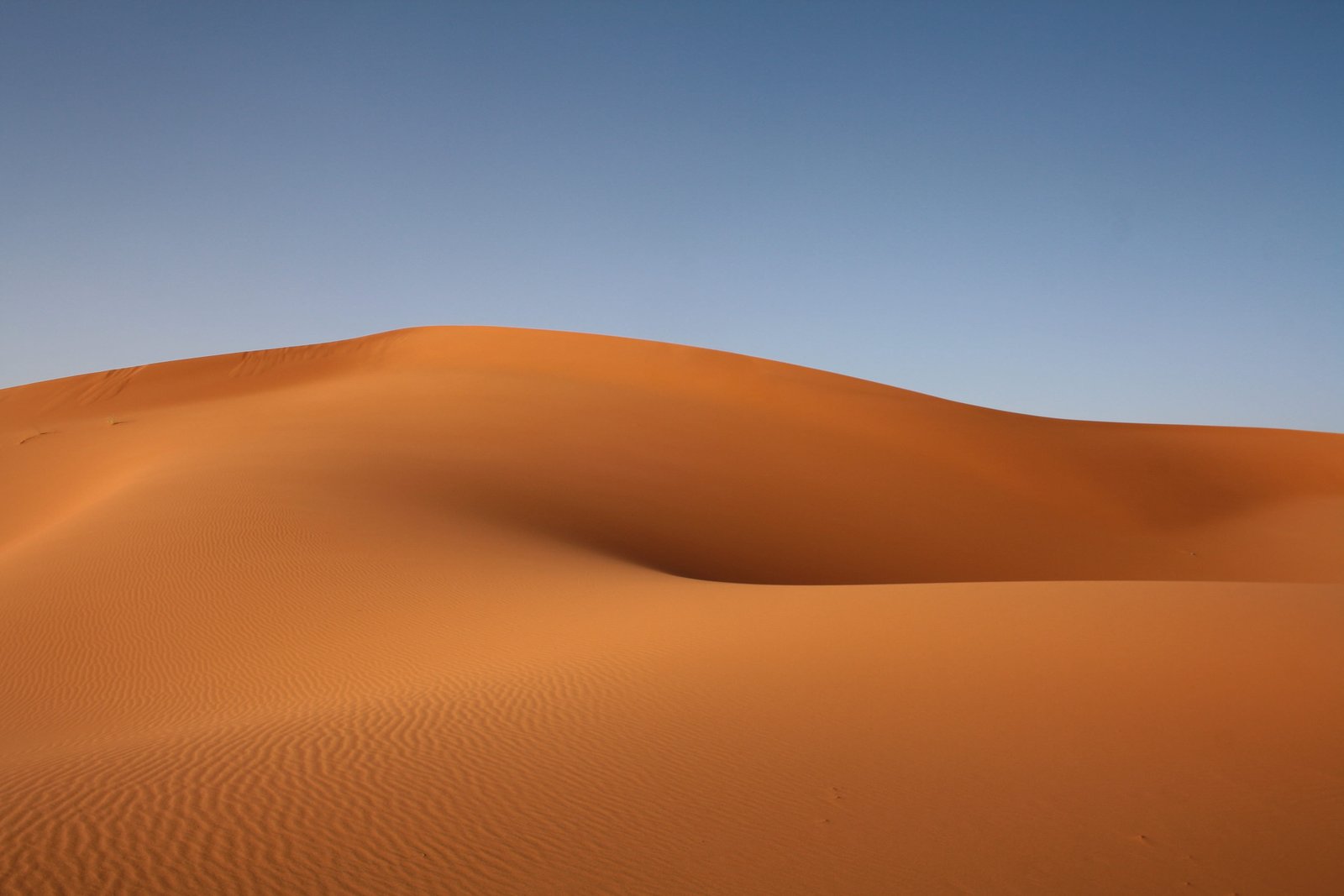 dessert illustration sand desert under blue sky dune wallpaper 2k 4k
