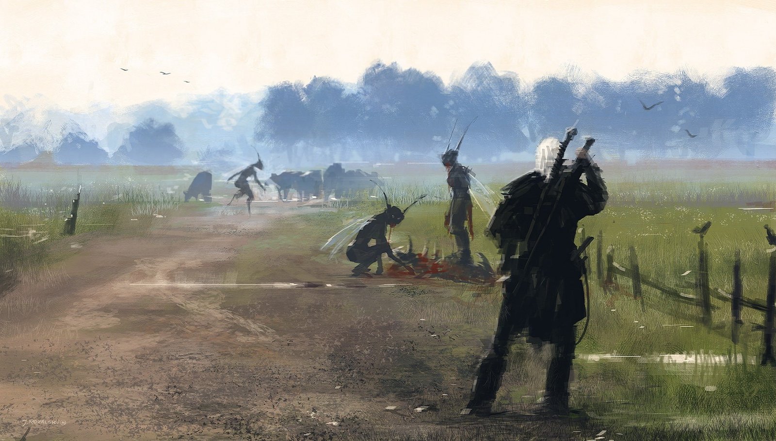 Geralt of Rivia The Witcher 3 Wild Hunt 2k
