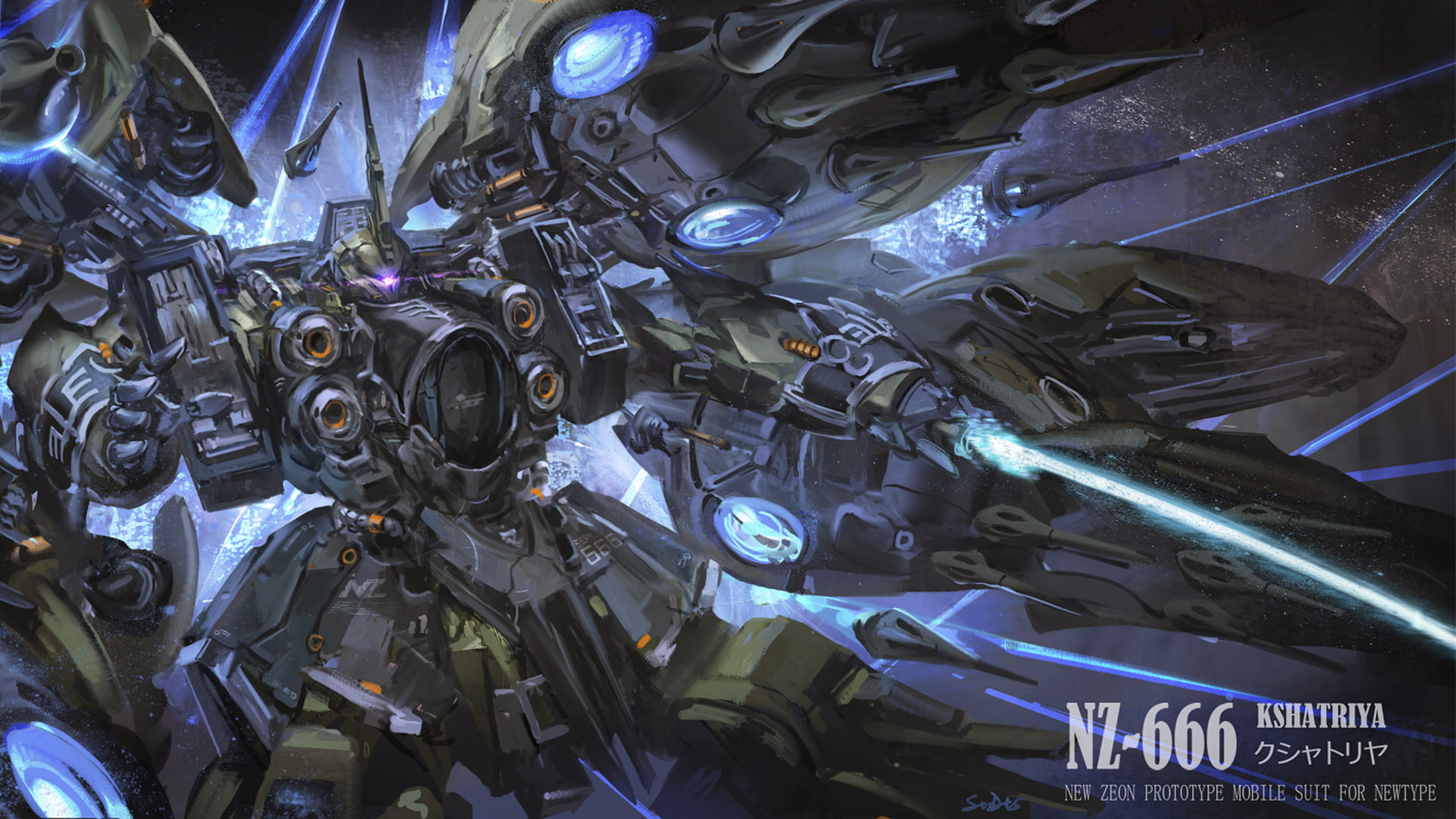Anime Mobile Suit Gundam Unicorn 2k