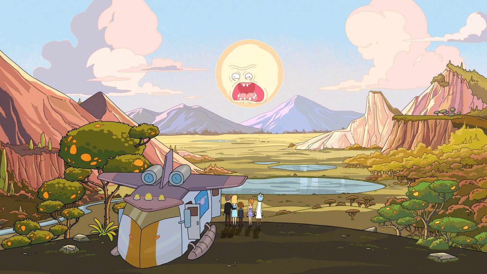 Rick and Morty wallpaper Sanchez Smith Beth 2k