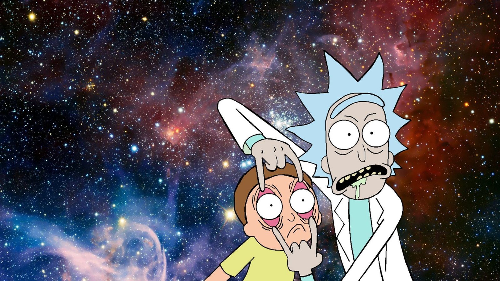 Rick and Morty fan art humor Sanchez Smith night 2k