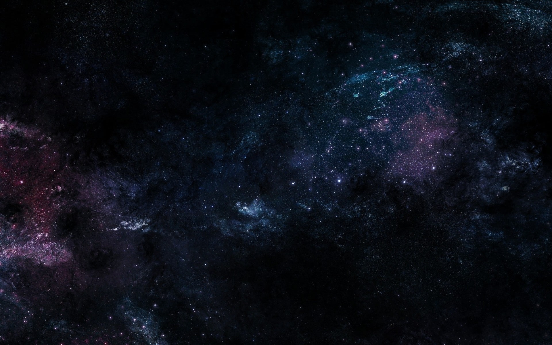 Space Universe Planets Dark Background Stars Uncountable Abstract 2k