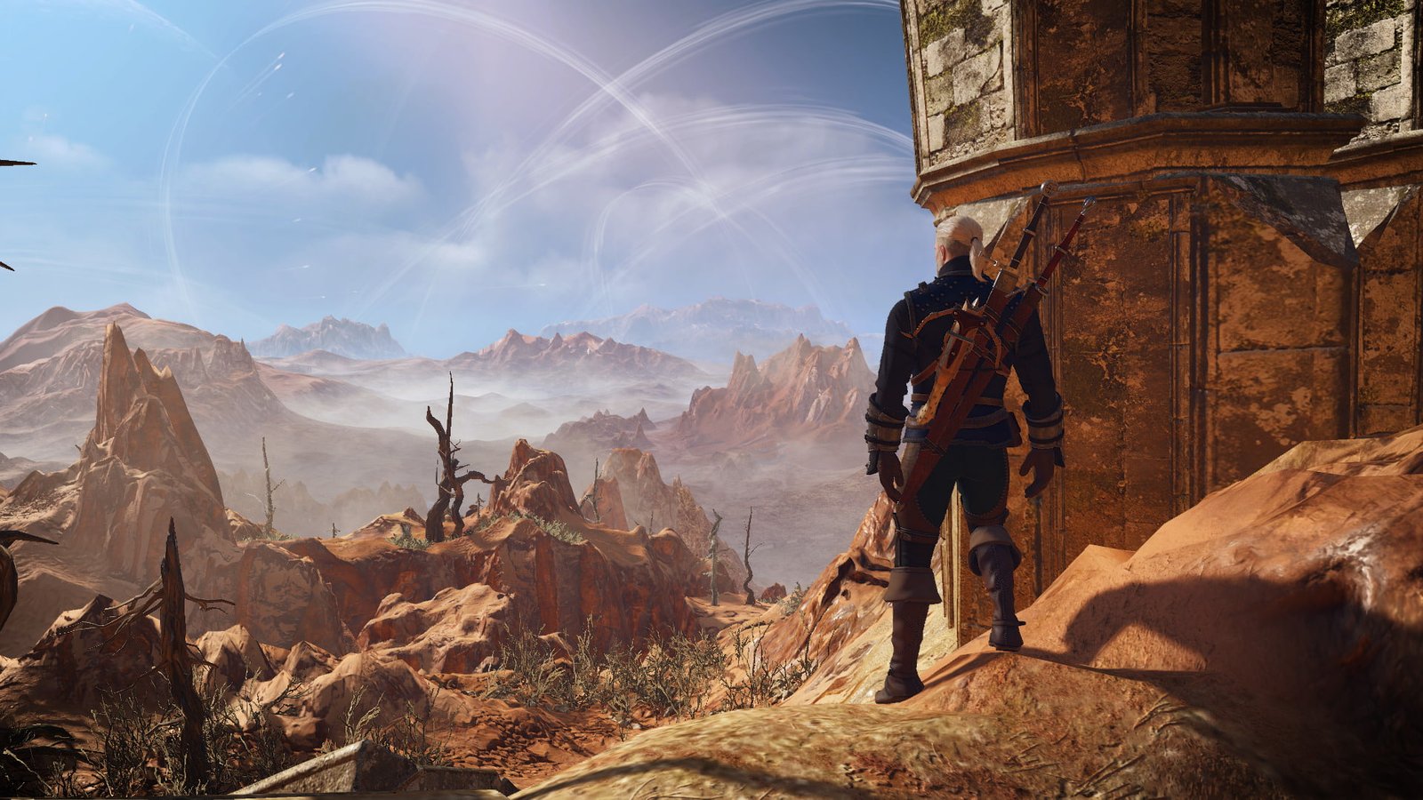 The Witcher 3 Wild Hunt Desert Geralt of Rivia 2k