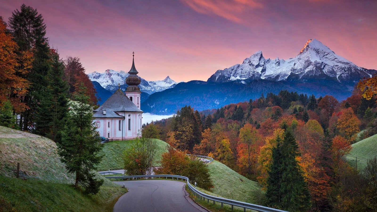 tree europe bavarian alps germany maria gern watzmann 2k