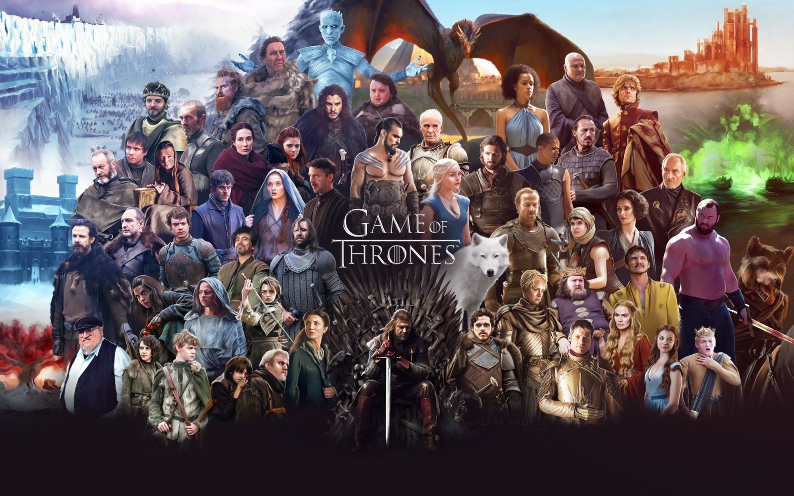 TV Show Game Of Thrones Arya Stark Barristan Selmy Bran 2k