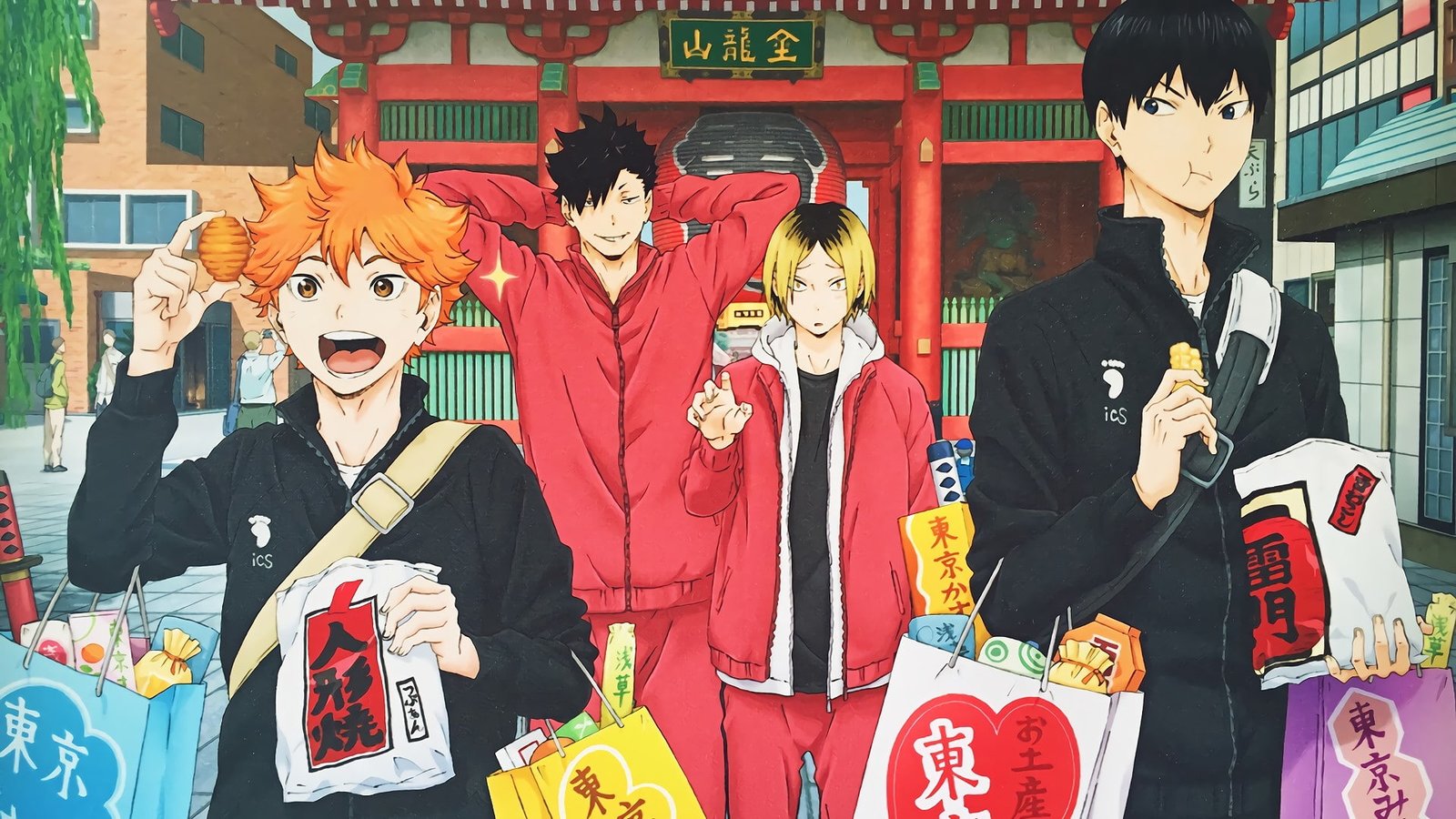 and anime haikyuu kenma series shoyo tetsuro tobio 2k