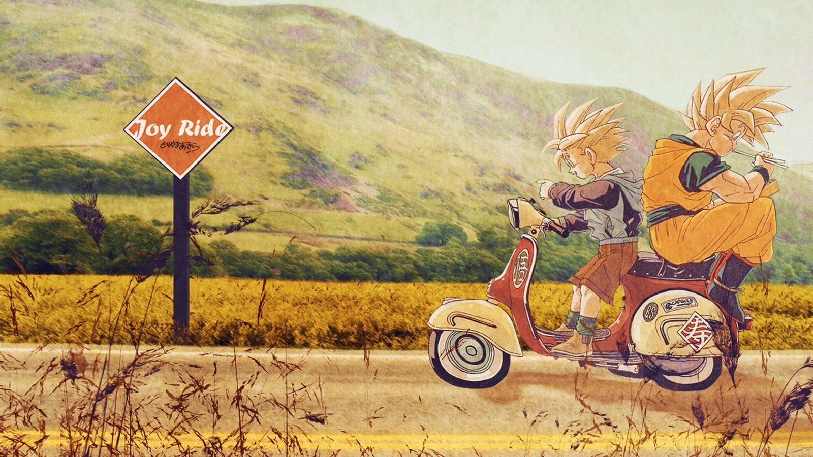 Dragon Ball Z wallpaper Son Goku Gohan Super Saiyan 2k