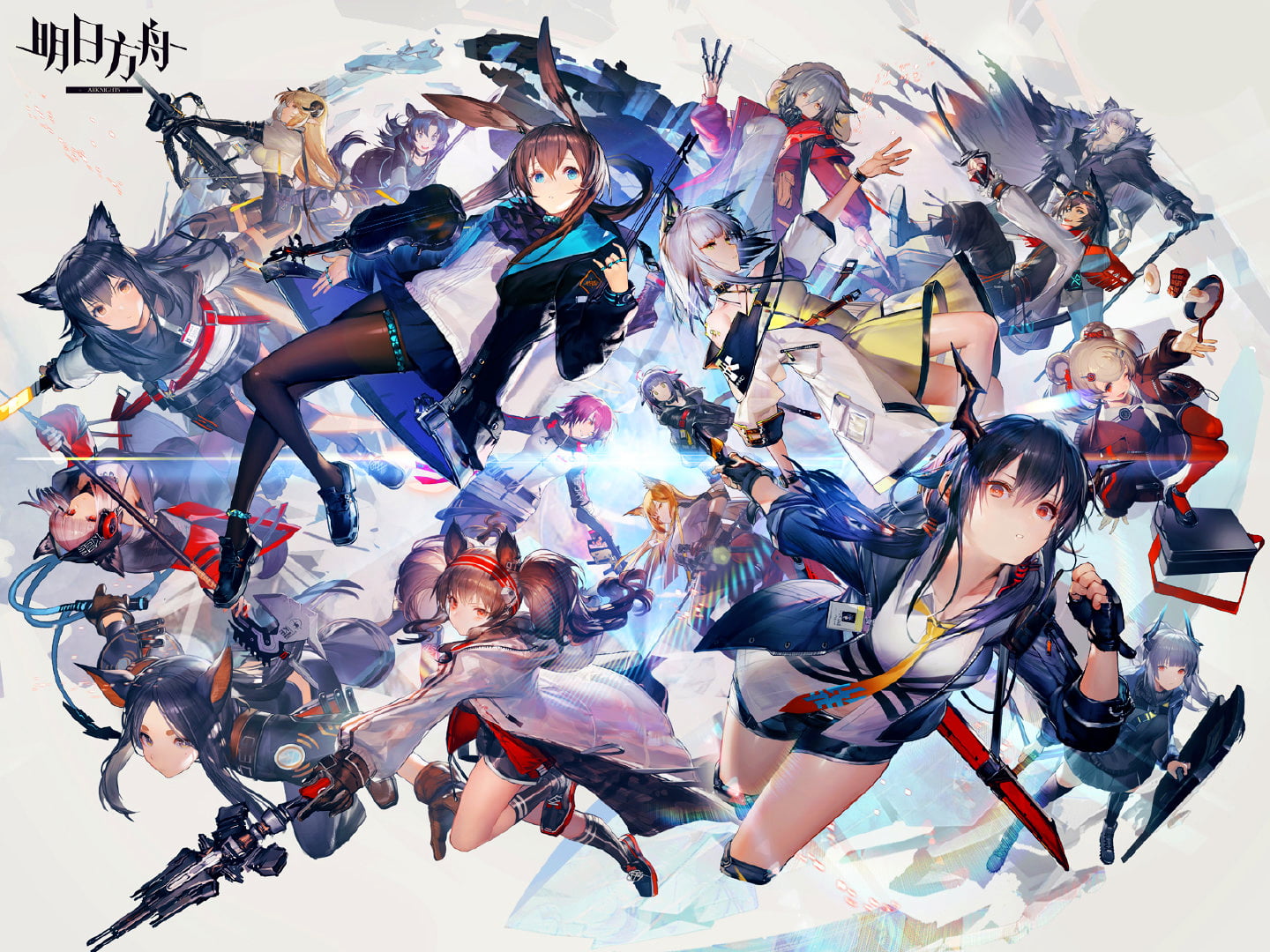 Amiya Arknights anime Angelina Chen