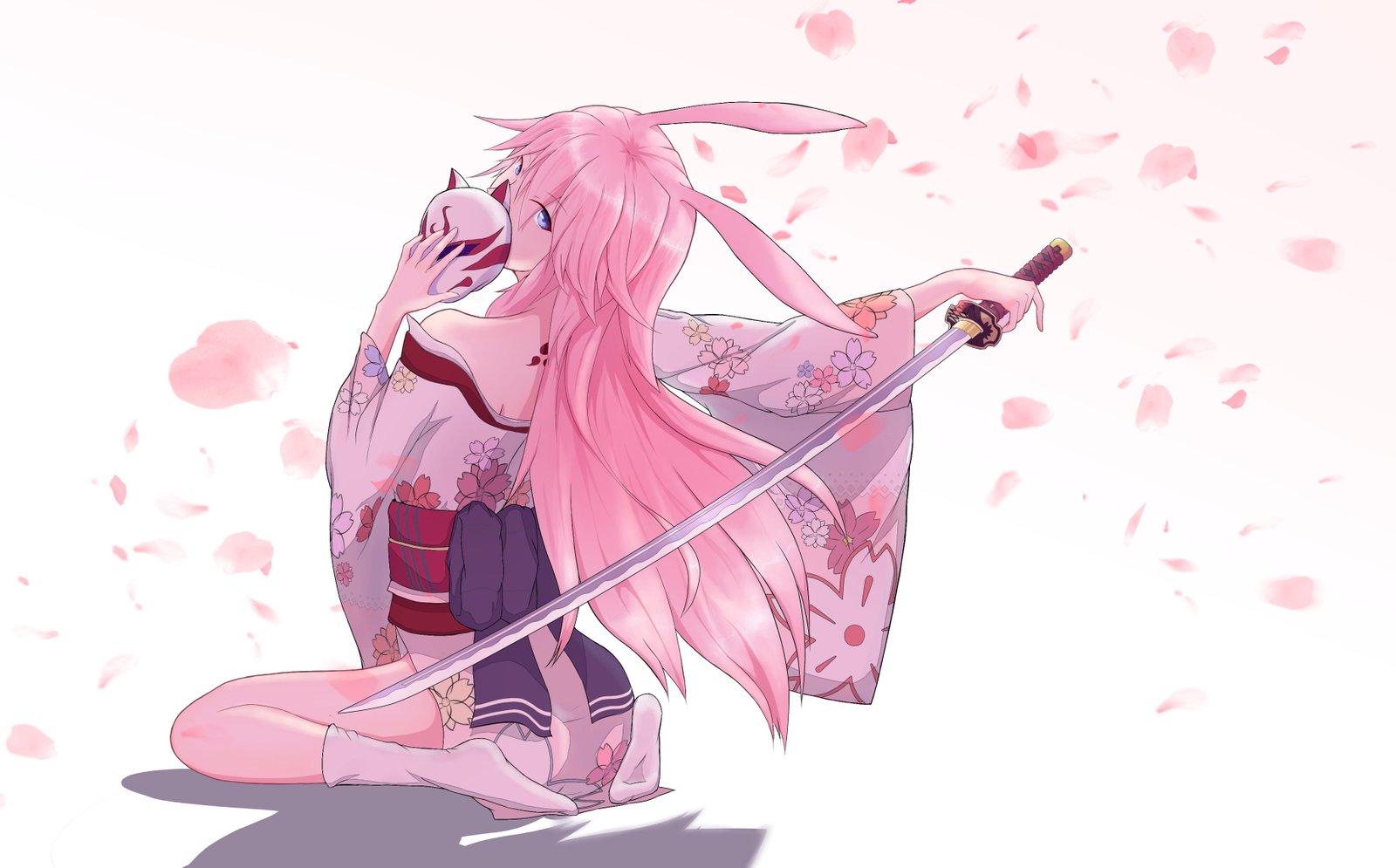 anime girls Honkai Impact Yae Sakura 2k 4k