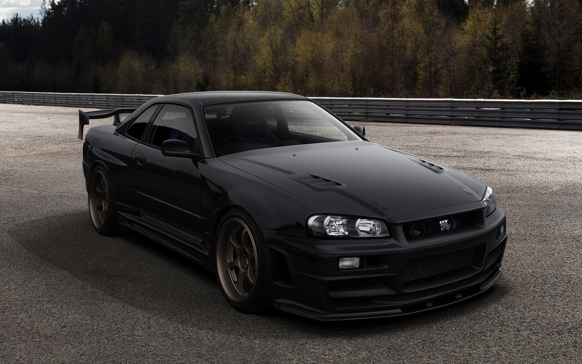 black dark cars photography nissan vehicles matte skyline gtr wal Abstract Photography HD Art 2k