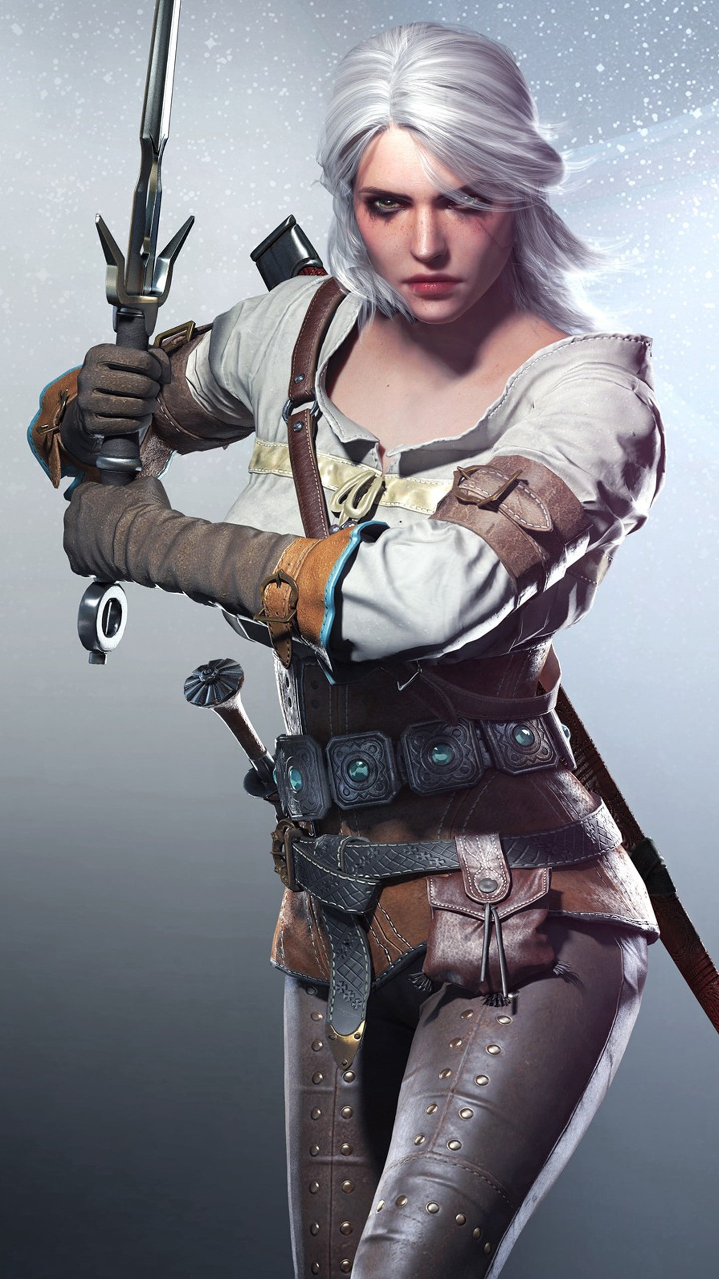 fantasy girl video games Ciri Cirilla Fiona Elen Riannon