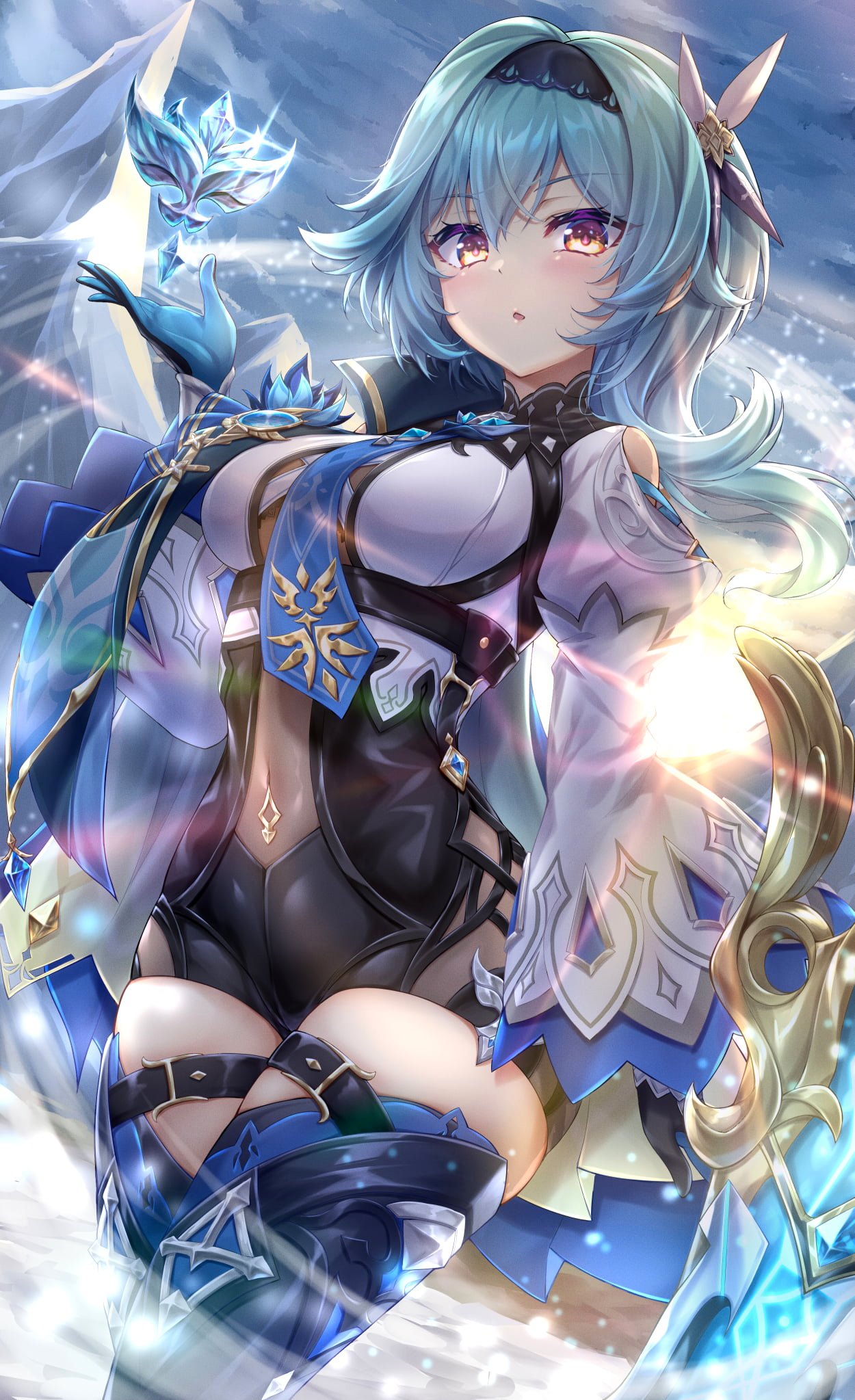 Genshin Impact anime girls Eula impact
