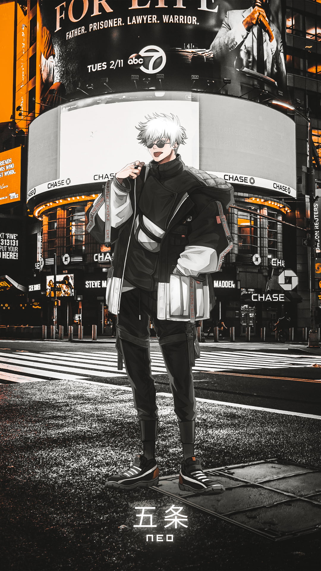 Jujutsu Kaisen Gojo Satoru anime city