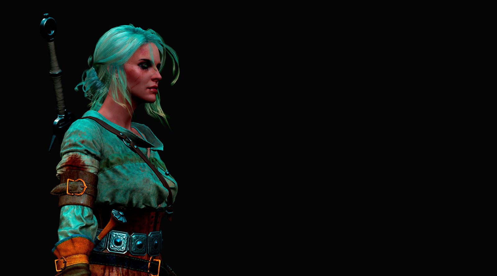 Moonlight Ciri Games The Witcher the witcher 3 2k 4k