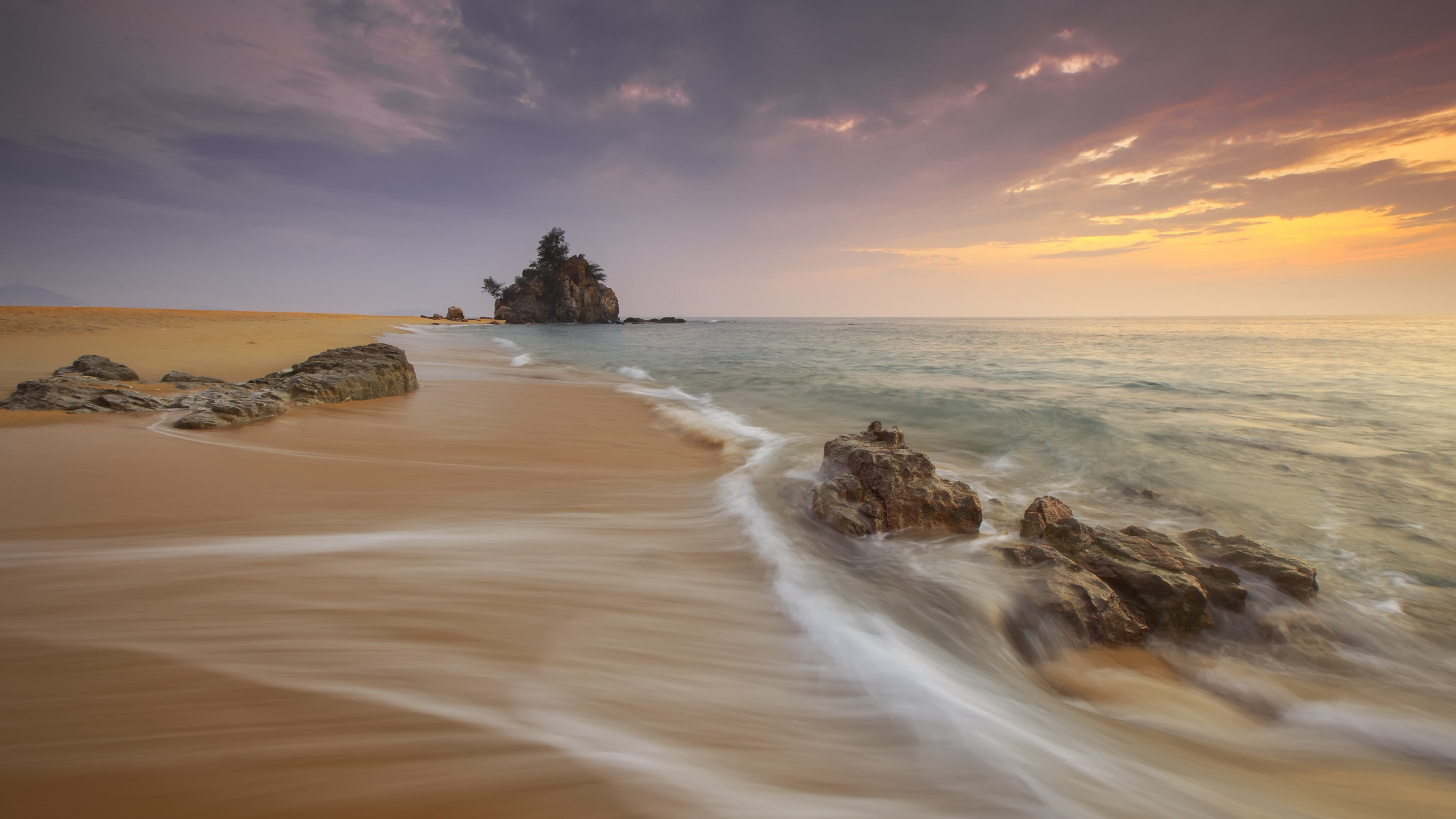 ocean photography dawn morning wave water shutter speed 2k 4k