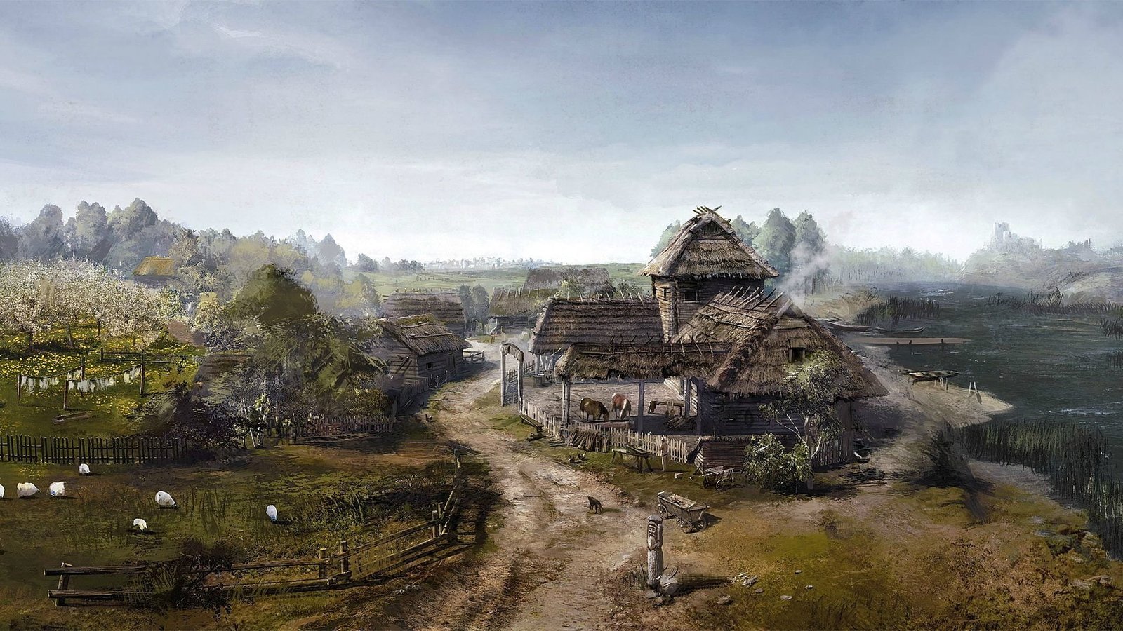 The Witcher 3 Wild Hunt architecture built structure 2k