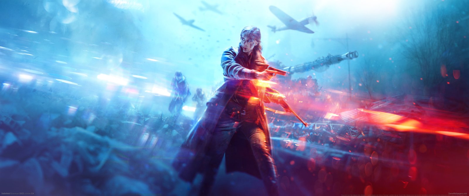 video games Battlefield V ultrawide ultra wide 5 2k
