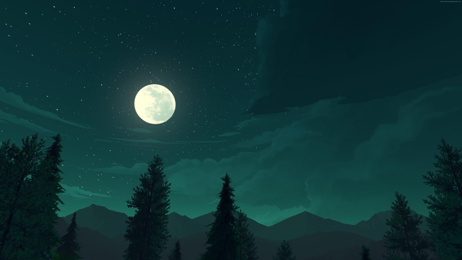 Best Games Firewatch quest horror PC night moon 2k 4k 5k