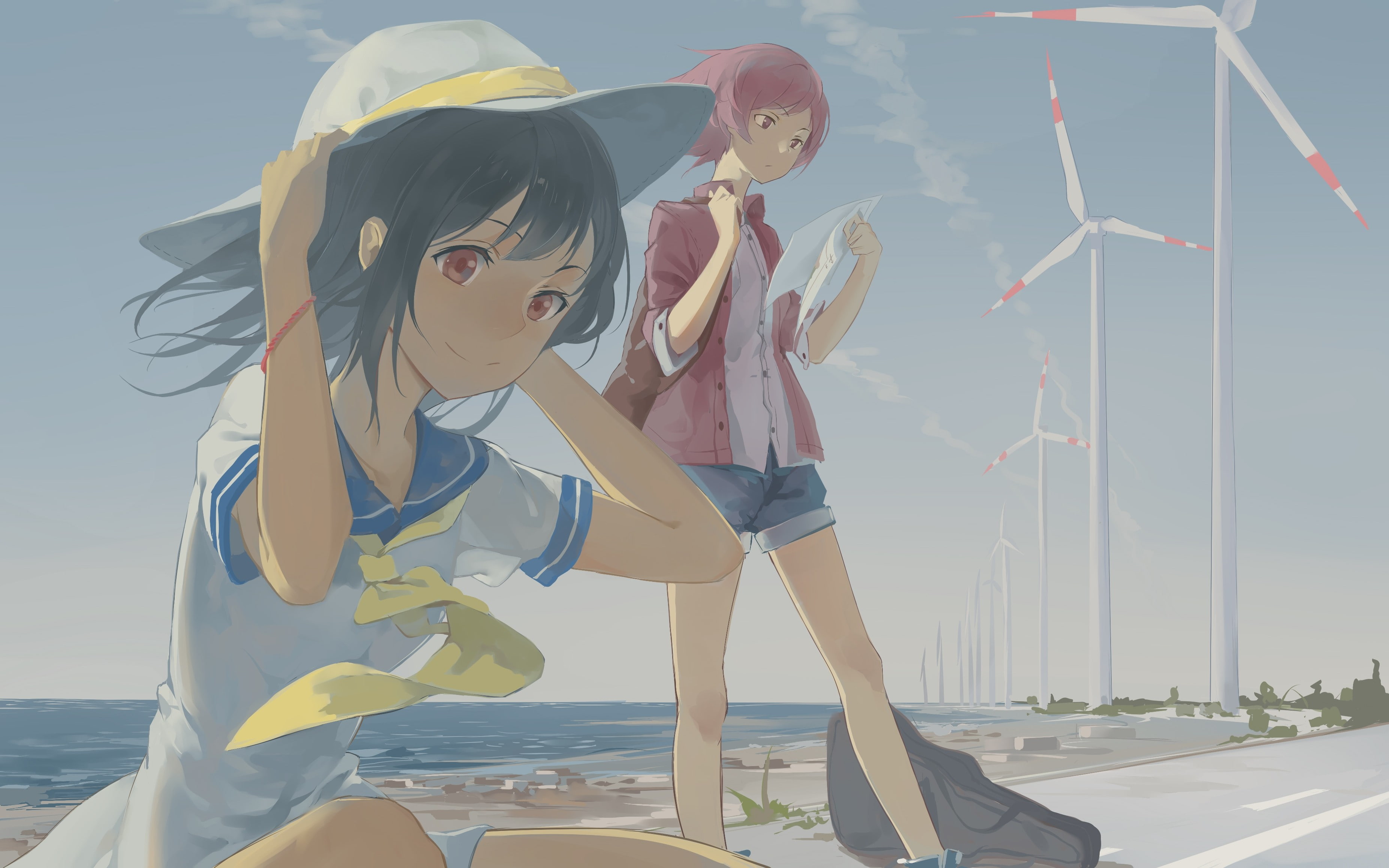 beach Love Live real people water sky lifestyles women 2k 4k