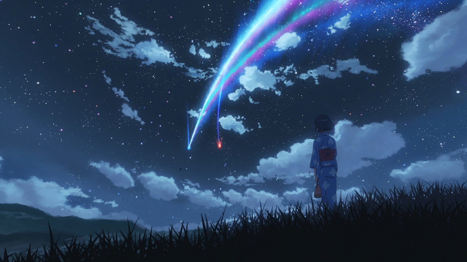 Mitsuha Miyamizu from Your Name Makoto Shinkai Kimi no Na Wa 2k 4k