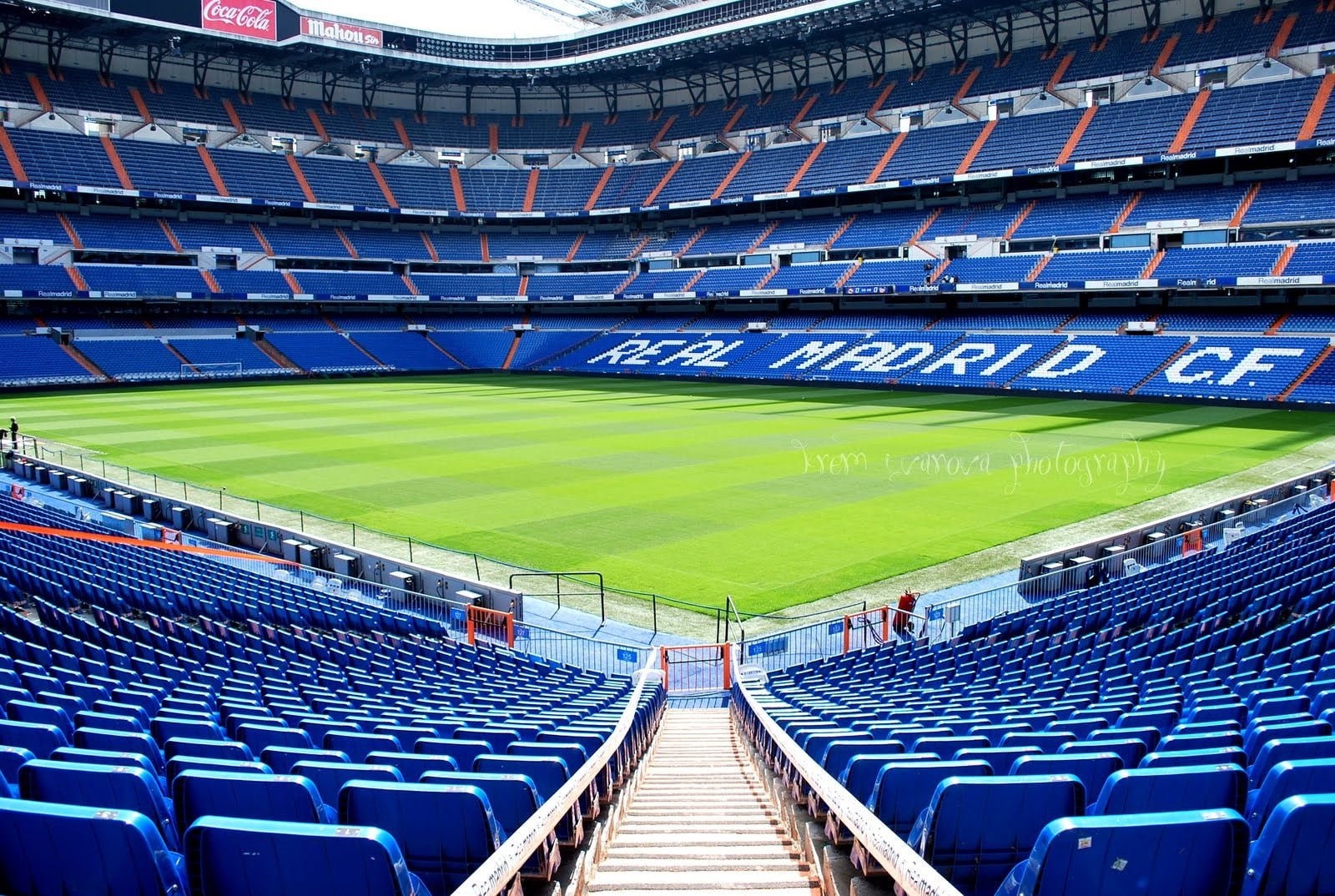 Real Madrid CF stadium Santiago Bernabeu Stadium soccer seat 2k
