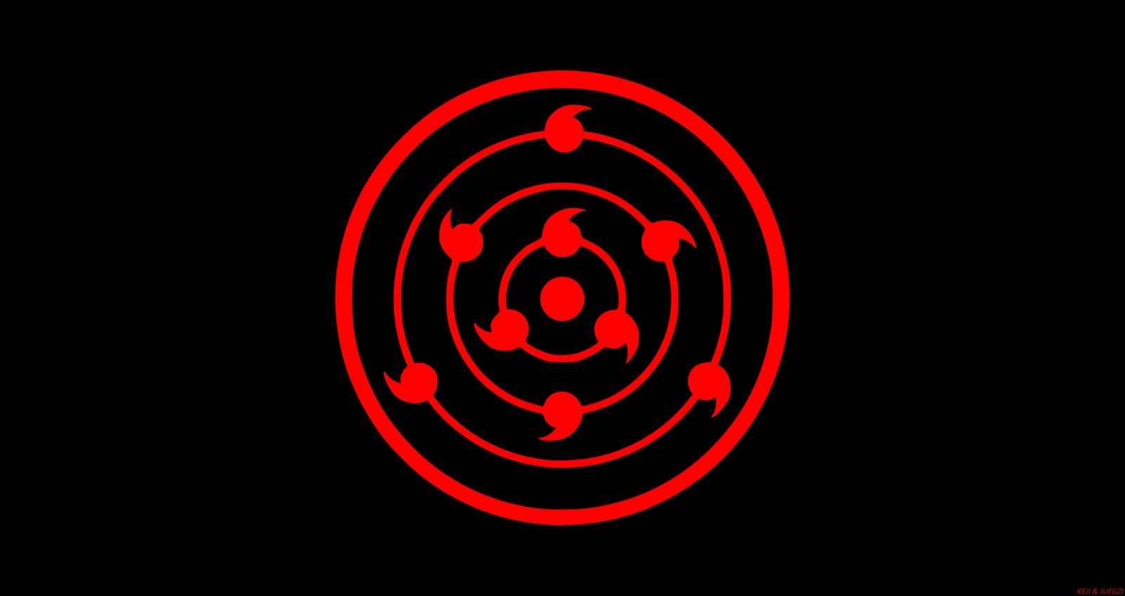 Anime Naruto Minimalist Rinne Sharingan 2k 4k 5k 8k