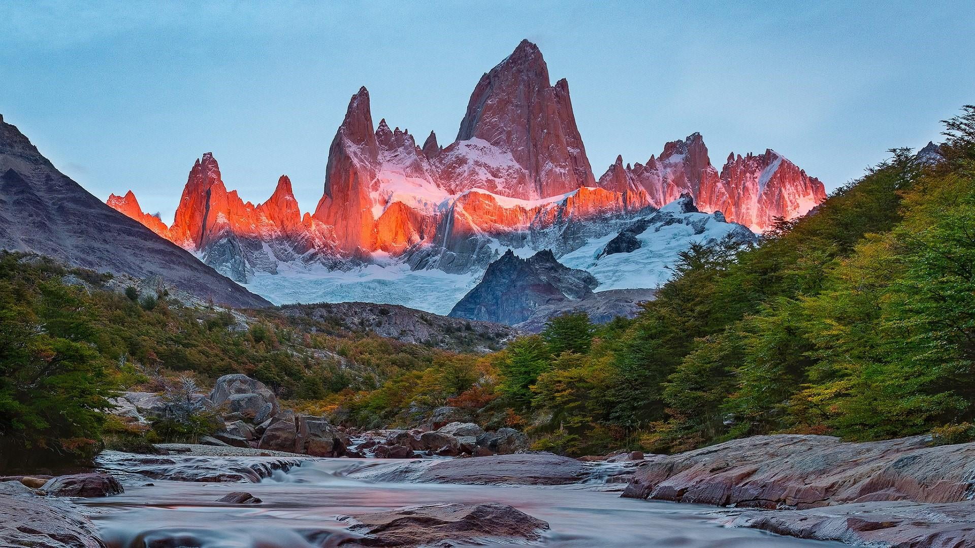 national park south america el chalten chile patagonia 2k