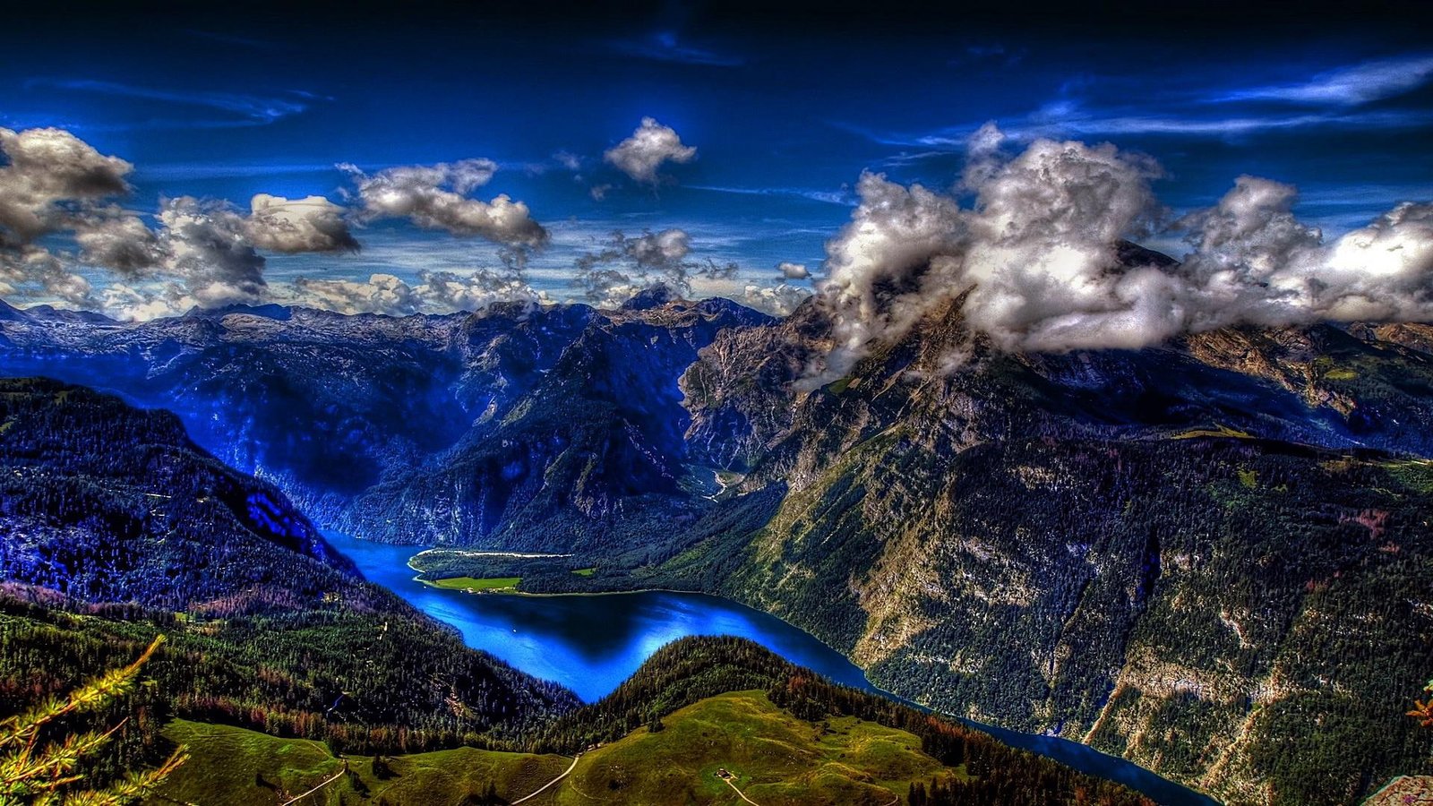 konigssee berchtesgaden gorgeous europe germany bavaria 2k