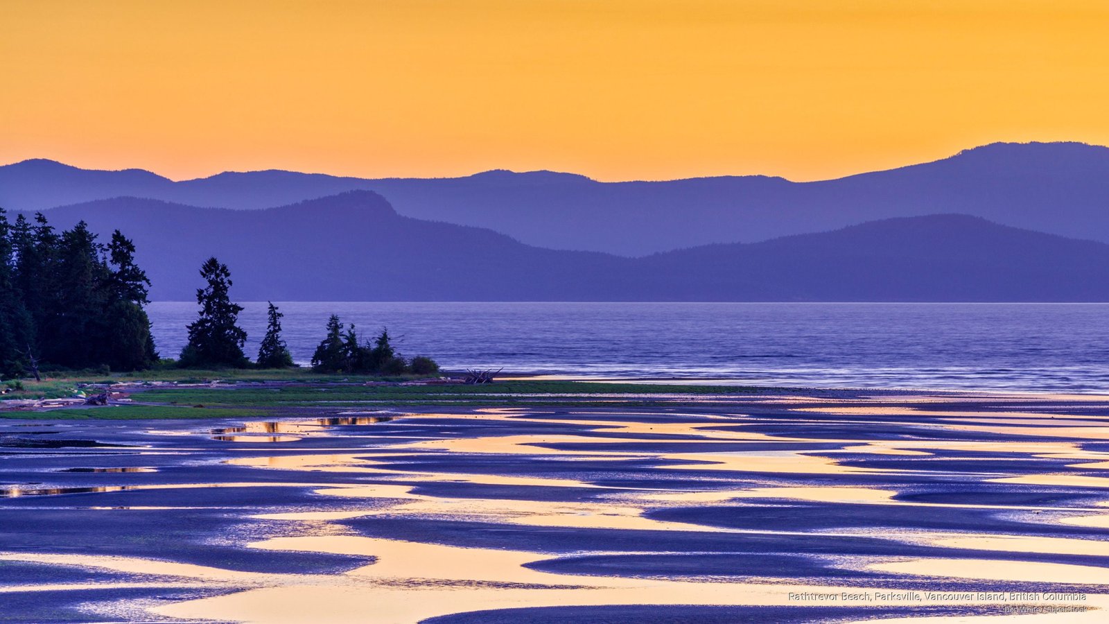 Rathtrevor Beach Parksville Vancouver Island British Columbia 2k