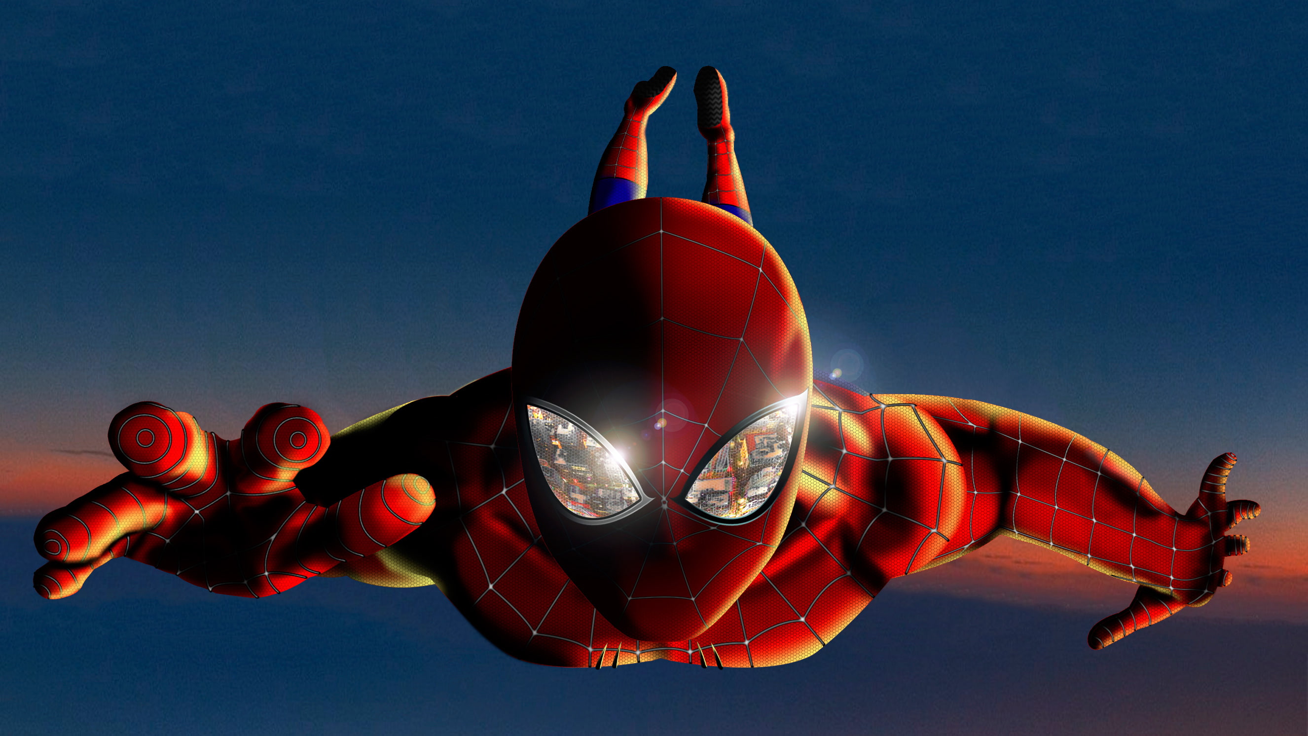 spiderman artwork hd artist digital art superheroes deviantart 2k