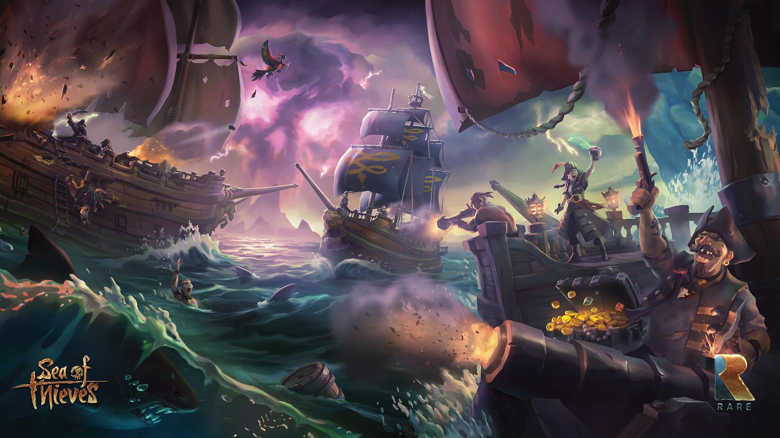 video games Sea of Thieves Battleship nature event motion 2k